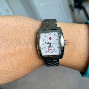 Michele Urban Mini Diamond Dial Watch